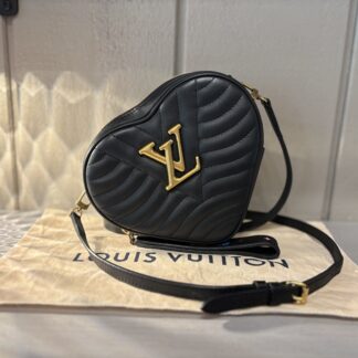 Louis Vuitton New Wave Noir Heart Calfskin Crossbody