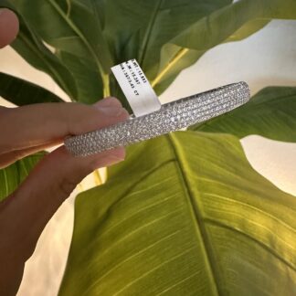 Pre Order: Lab Grown 3.43 CT Diamond Bangle Bracelet