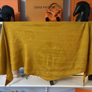 Hermès Yellow Triangle Scarf