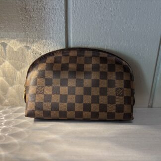 Louis Vuitton Damier Ebene Cosmetic Pouch GM