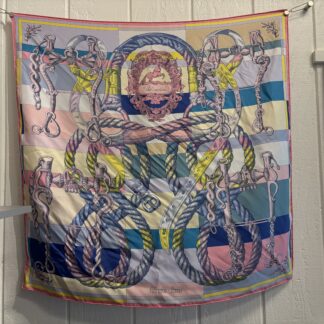 Hermès Double Face Della Cavalleria Silk Scarf