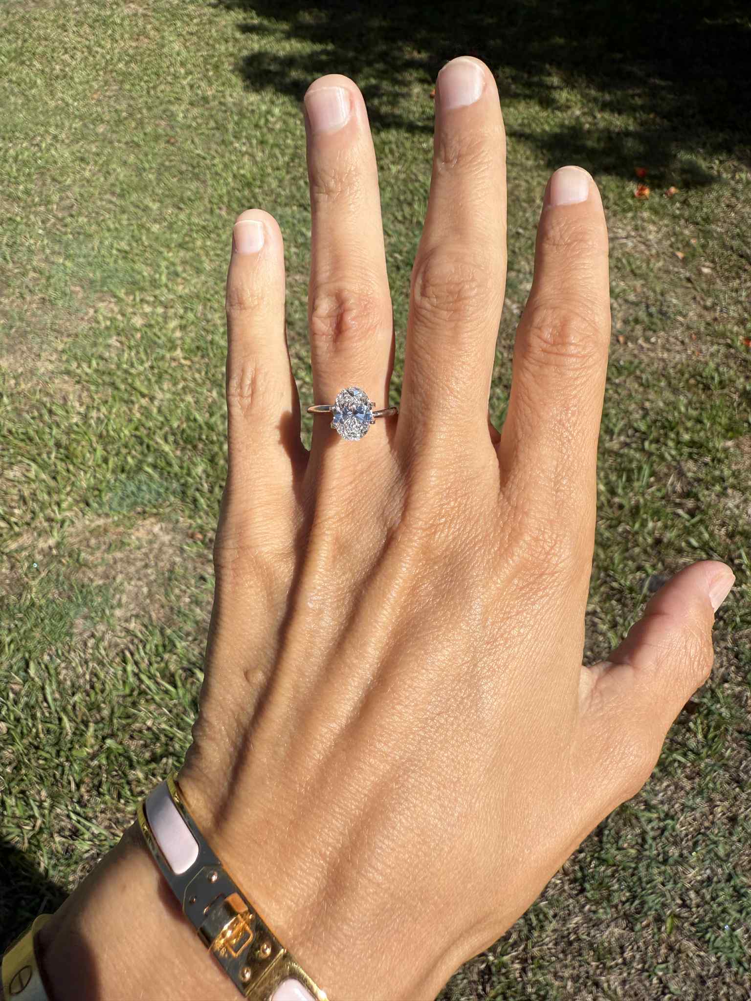 2.51 CT Oval Brilliant Lab-Grown Diamond – IGI Certified - Image 6