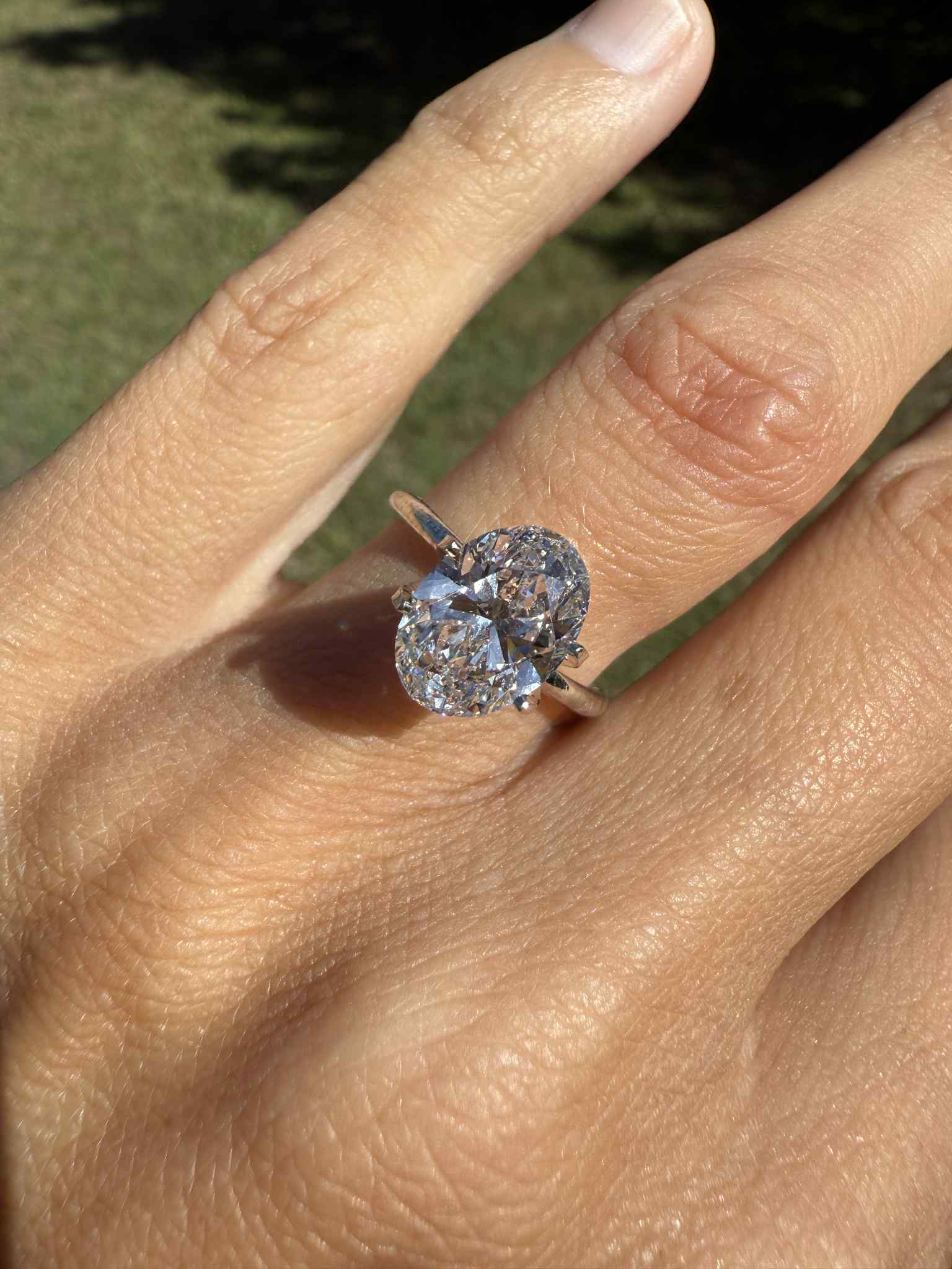 2.51 CT Oval Brilliant Lab-Grown Diamond – IGI Certified