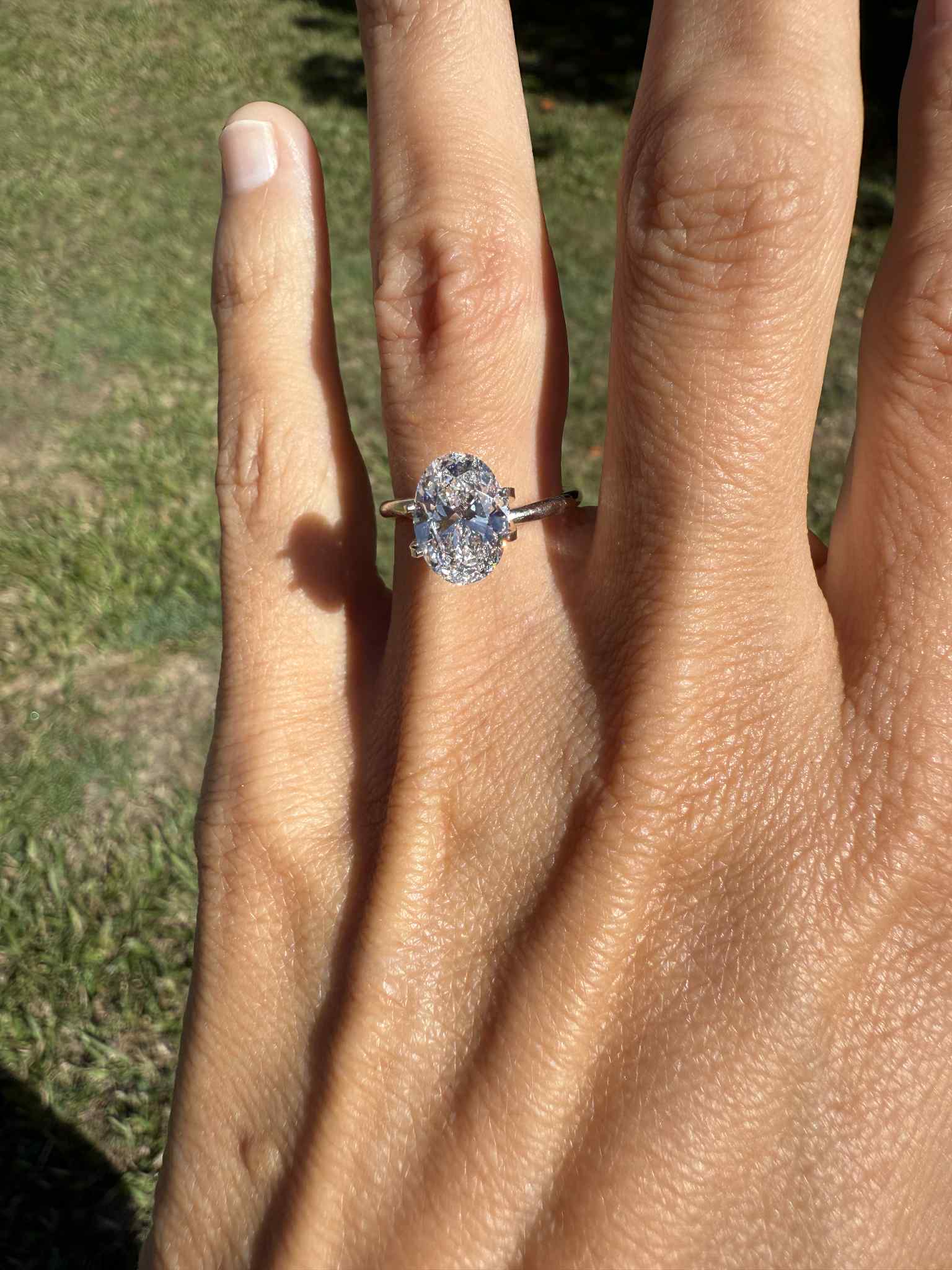 2.51 CT Oval Brilliant Lab-Grown Diamond – IGI Certified - Image 5