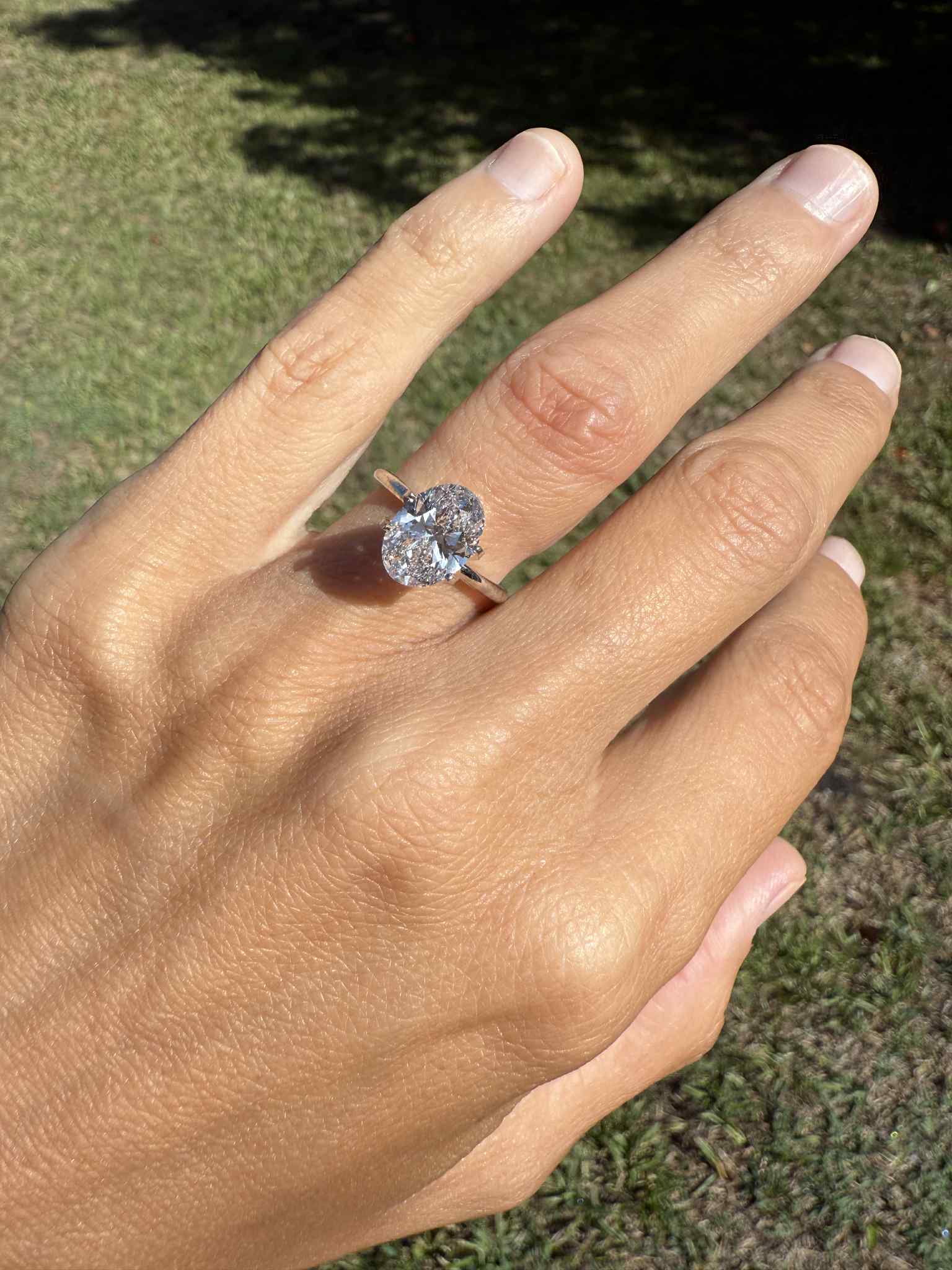 2.51 CT Oval Brilliant Lab-Grown Diamond – IGI Certified - Image 9