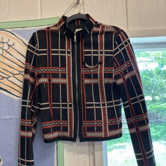 Hermès Cotton Tartan Et Chains Jacket