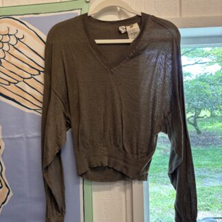 Hermès Sheer Wool & Silk Shirt