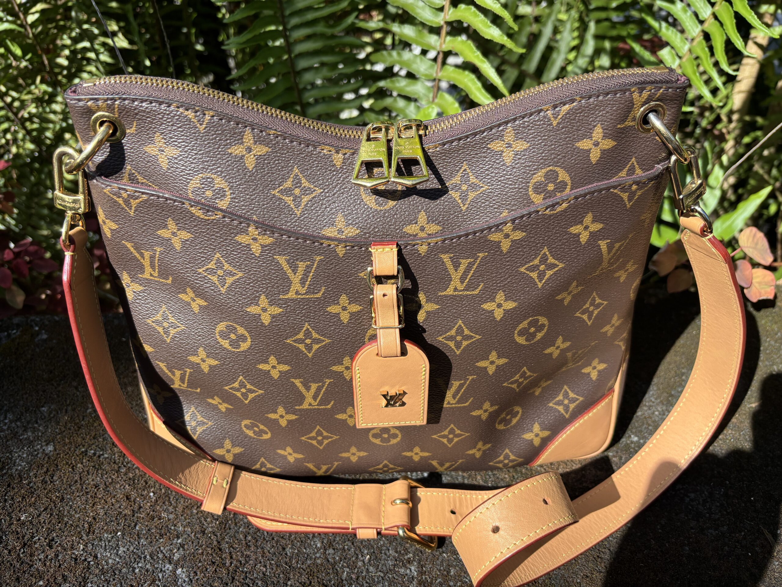 Louis Vuitton Monogram Odeon MM Crossbody - Image 3